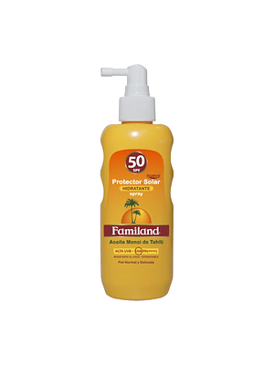 Bloqueador Solar Familand Monoi FPS50 Spray 190ml