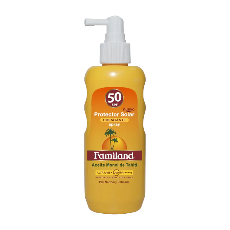 Bloqueador Solar Familand Monoi FPS50 Spray 190ml 1