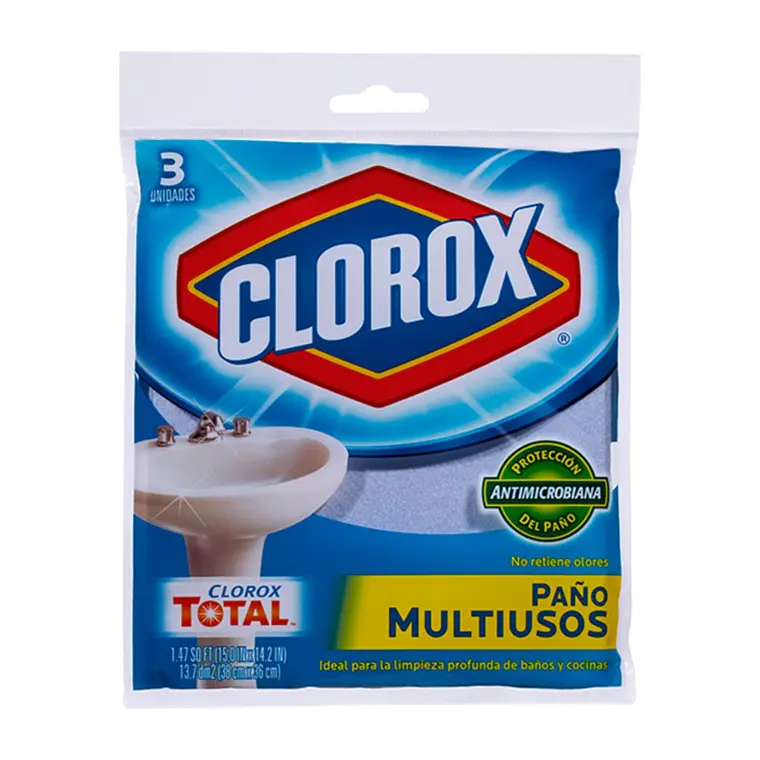 Paños multiusos antimicrobiano 3 unidades 1