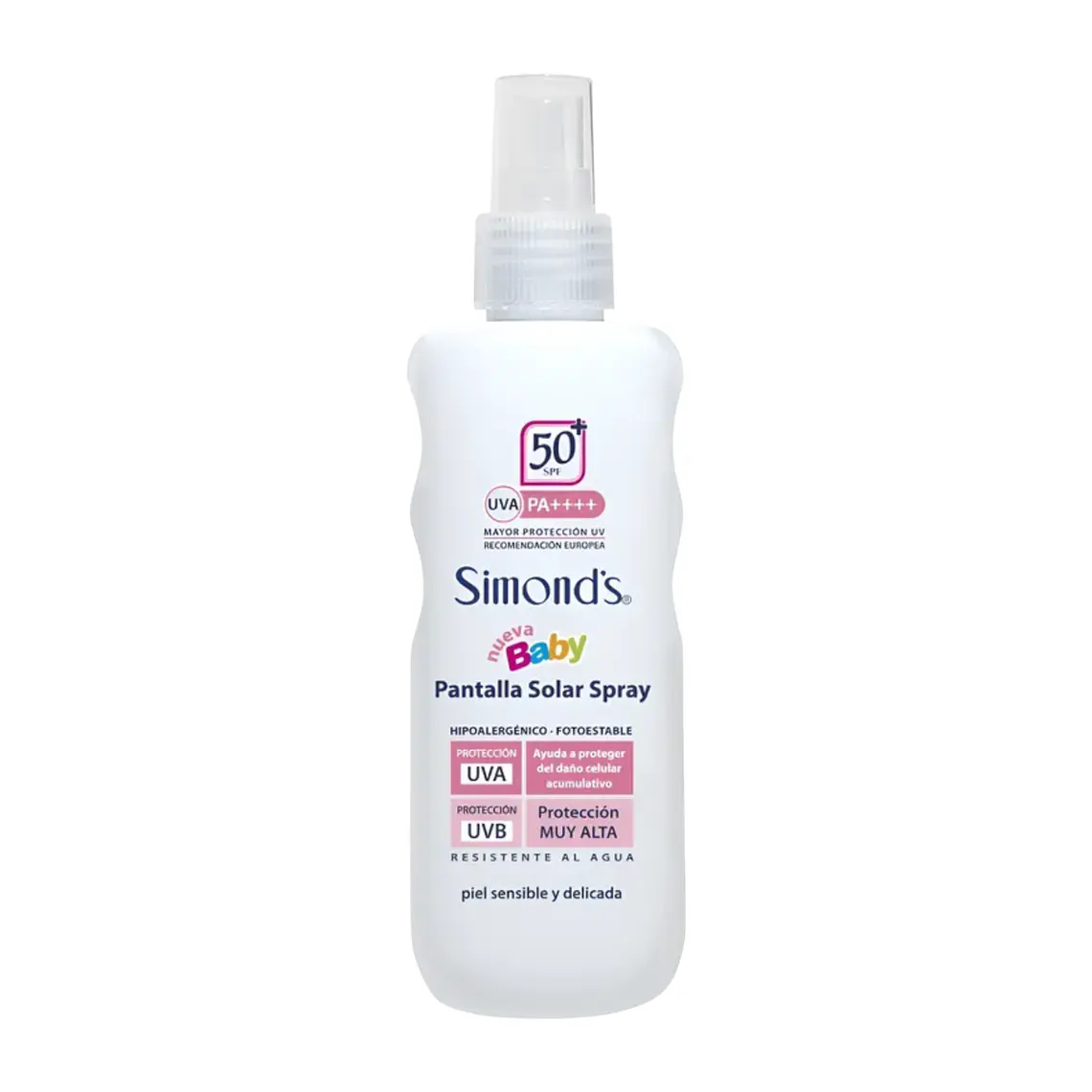 Bloqueador Protector Solar F50 Simonds Baby Spray 190ml 1