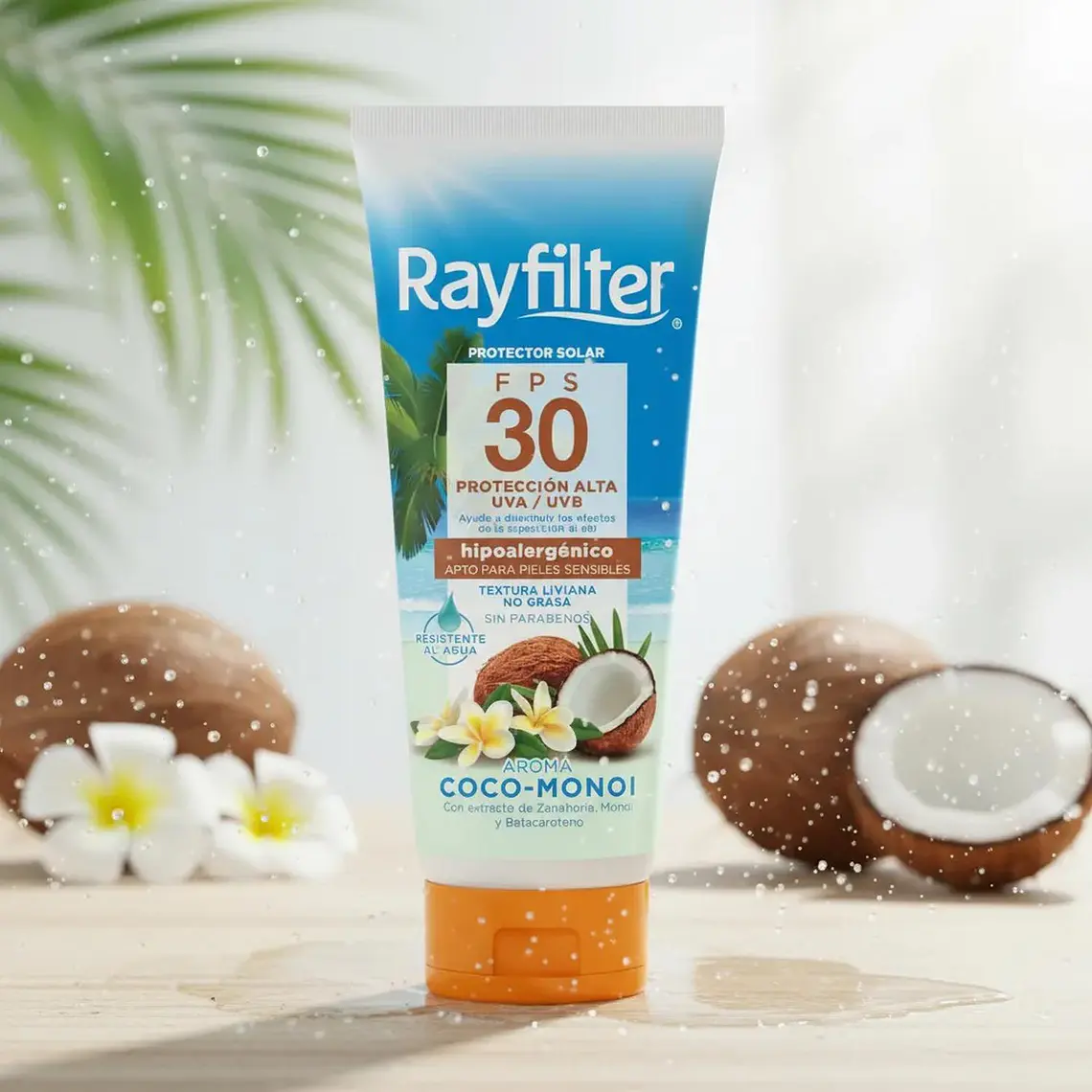 Protector Solar Rayfilter Fps 30 Coco Monoi 190 Gr 2