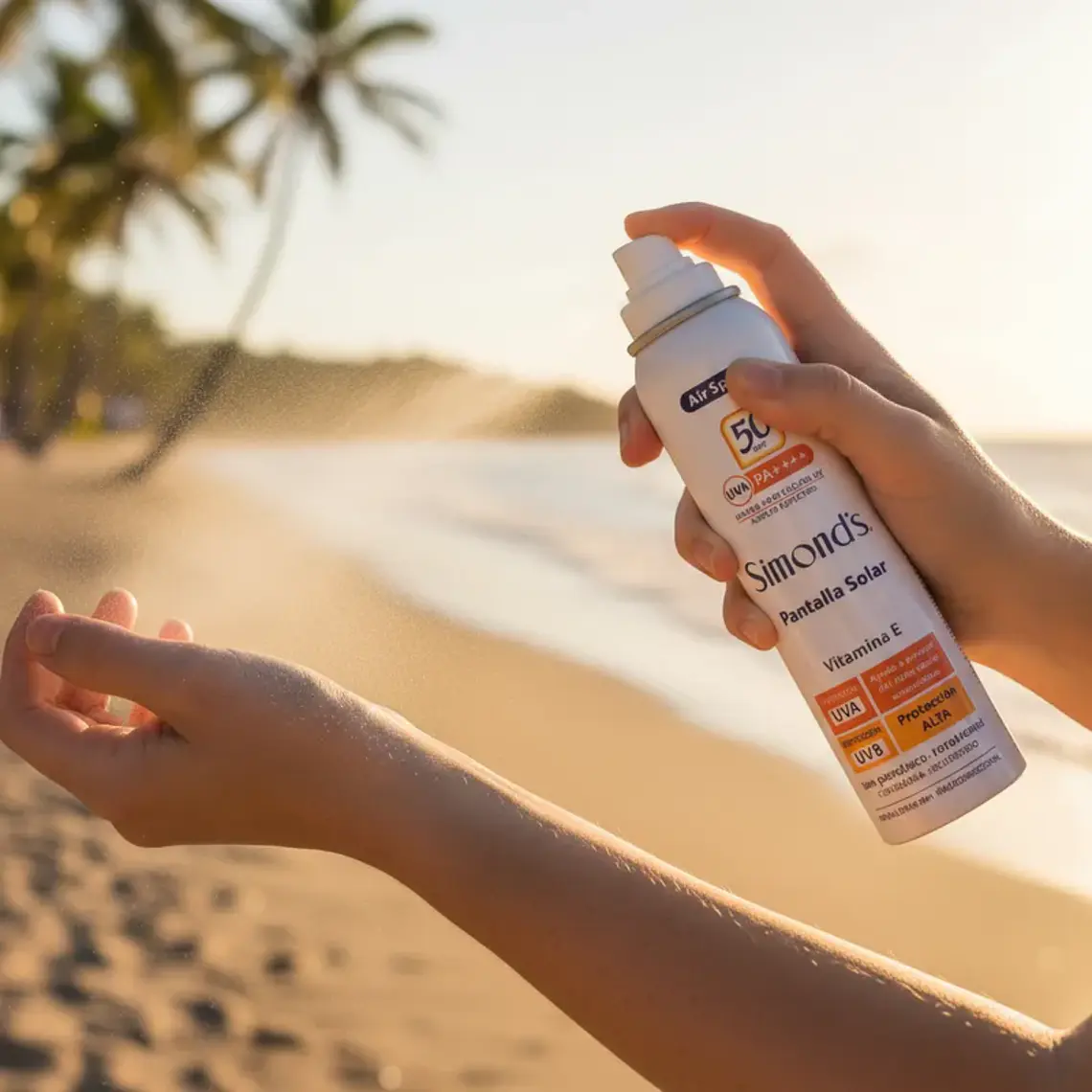 Protector solar air spray Simonds FPS50 75ml 2