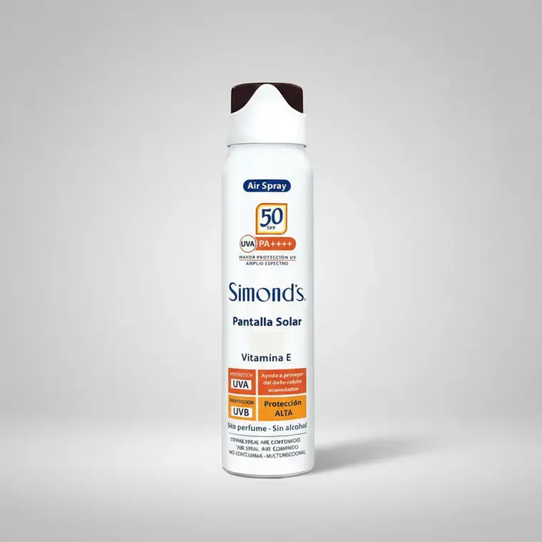 Protector solar air spray Simonds FPS50 75ml 3