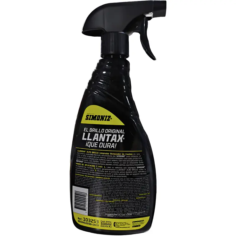 Limpiador Renovador de Llantas Simoniz 500 ml 2