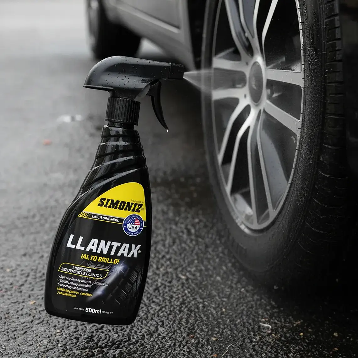 Limpiador Renovador de Llantas Simoniz 500 ml 5