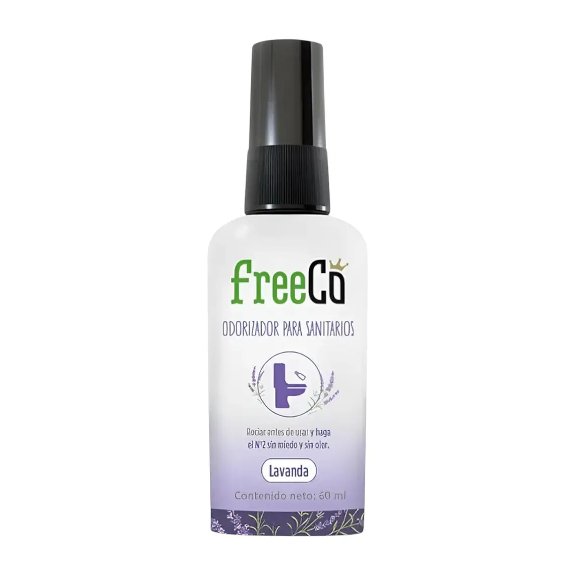 Eliminador de Olores Freeco Aroma LAVANDA 60 ml 1