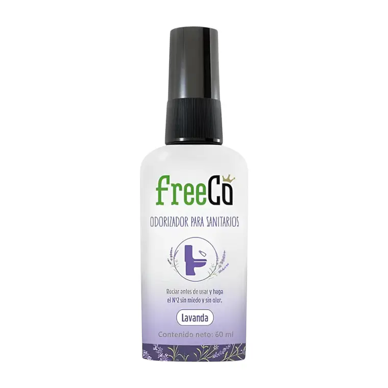 Eliminador de Olores Freeco Aroma LAVANDA 60 ml 1