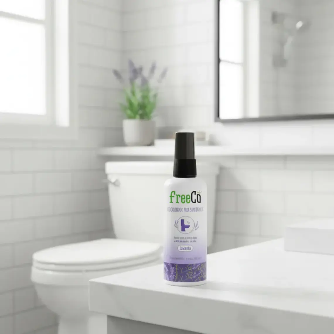 Eliminador de Olores Freeco Aroma LAVANDA 60 ml 3