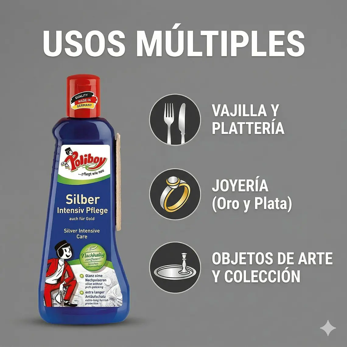 Limpiador Cuidados Plata Intensivo 200 Ml 7