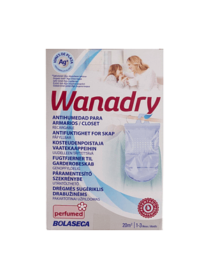 Sistema Antihumedad Bolaseca Wanadry Closets Y Armarios 450g