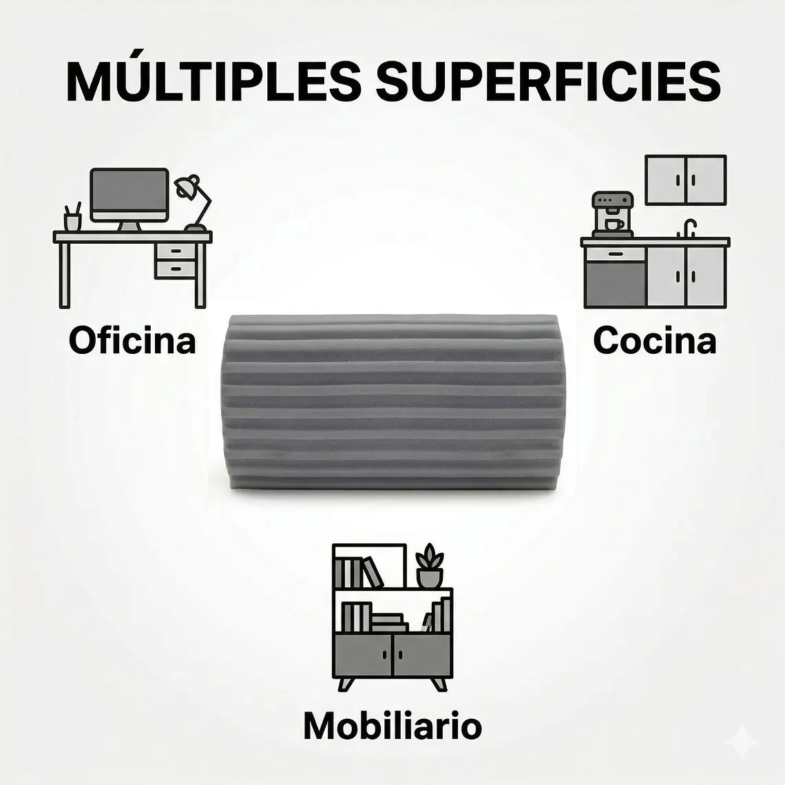 Scrub Daddy Esponja Atrapa Polvo Damp Duster 5