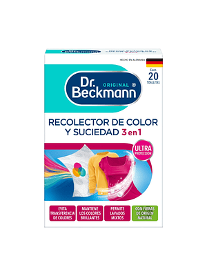 Toallitas Atrapa Color Dr. Beckmann 20 Unidades