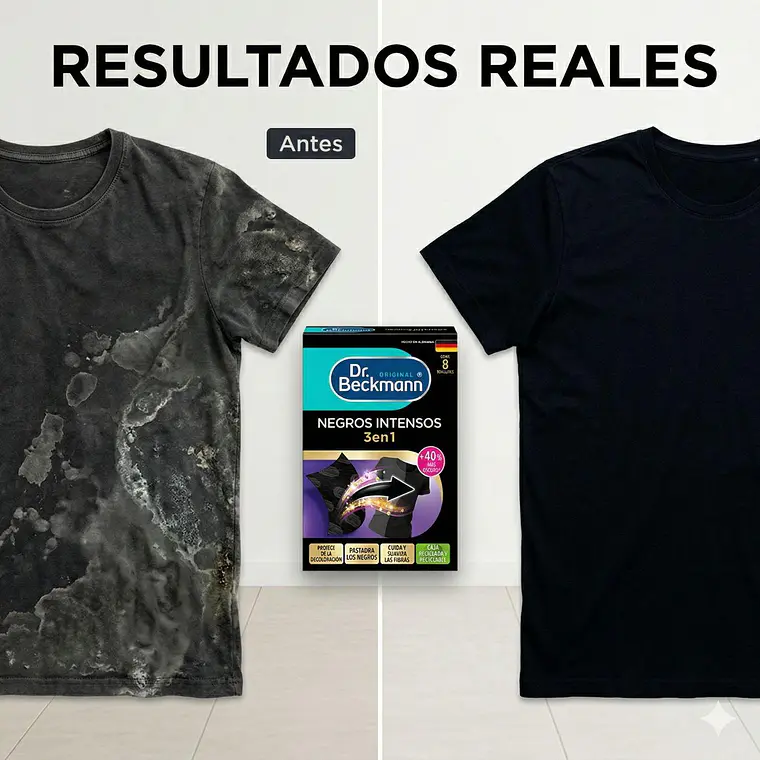 Toallitas Negros Intensos Dr. Beckmann 8 Un 2