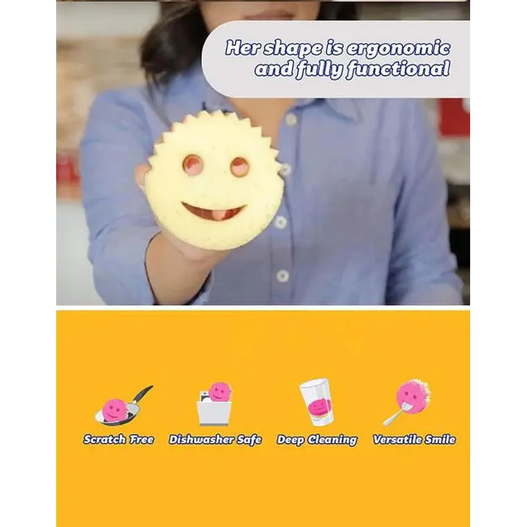 Esponja Scrub Mommy 1 Unidad 3