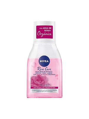 Agua Micelar Nivea Bifásica Rose Care 100 ml