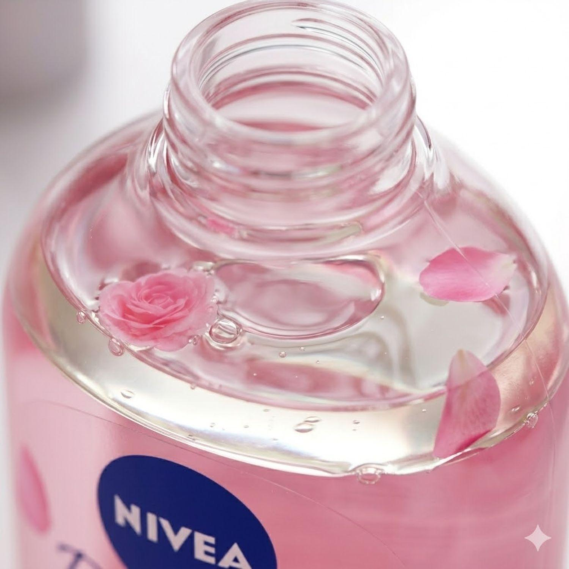 Agua Micelar Nivea Bifásica Rose Care 400 ml 5