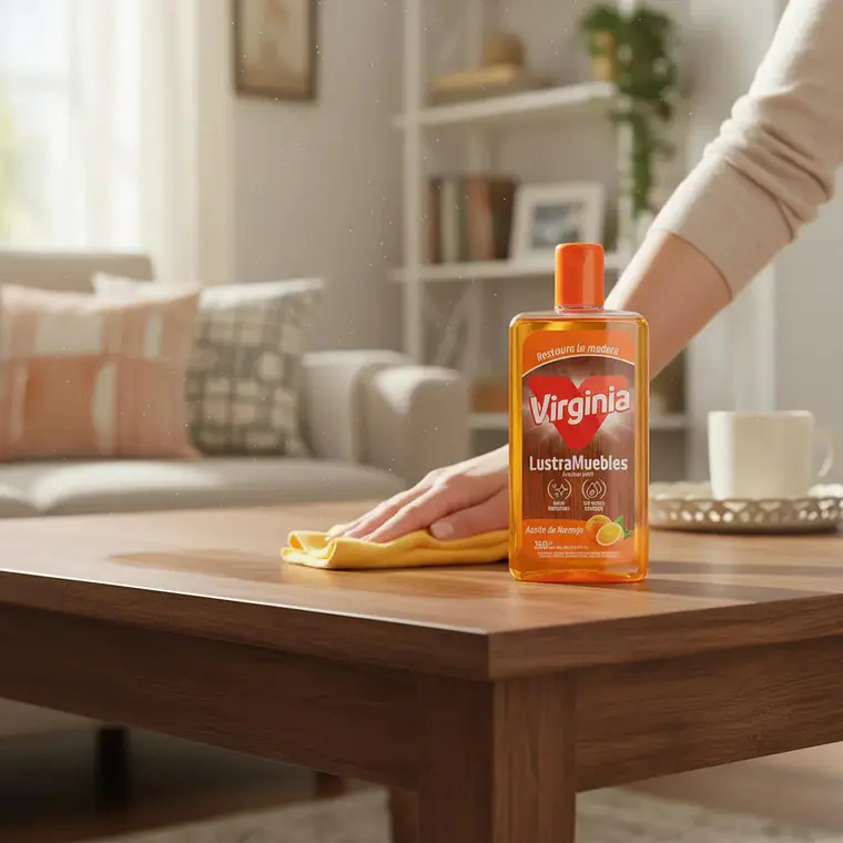 Virginia Lustra Muebles Naranja Natural 260ml 3