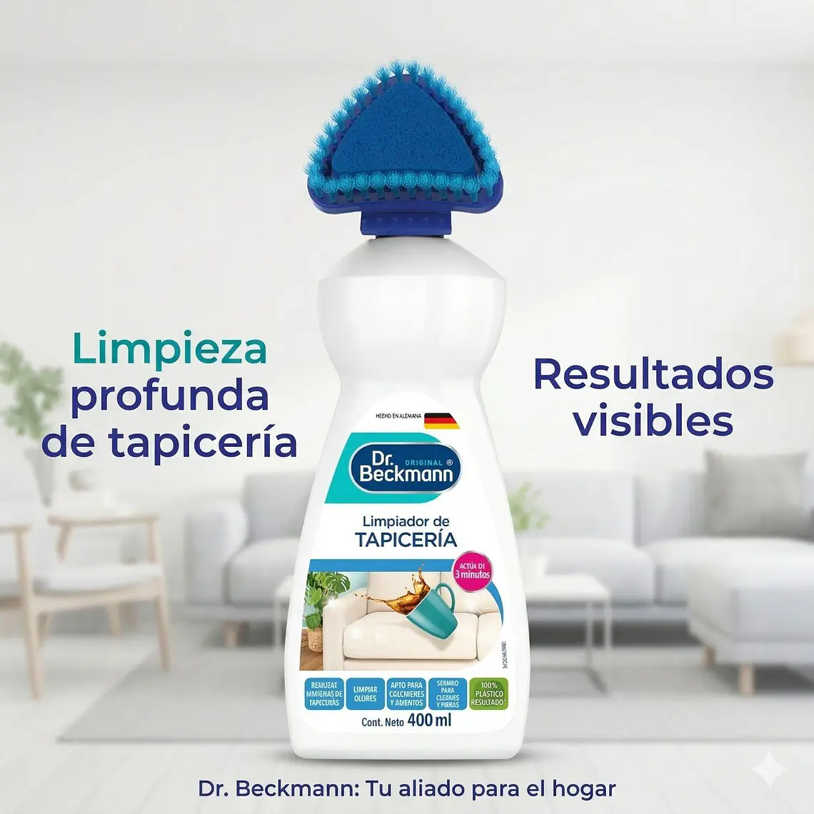 Limpiador De Tapiceria Dr. Beckmann 400ml 2