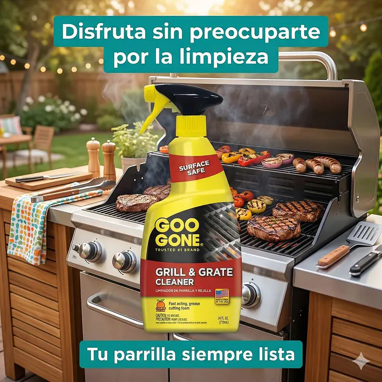 Limpiador De Bbq Y Parrillas Goo Gone 710 Ml 6