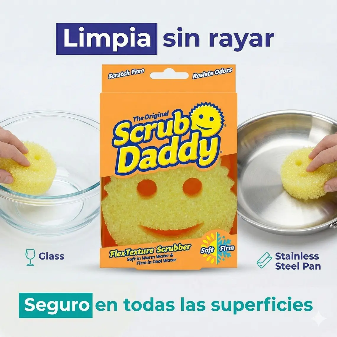Esponja de Limpieza Scrub Daddy 1 Unidad 3
