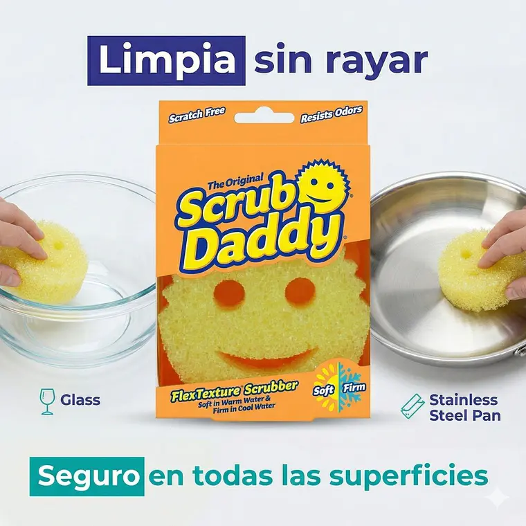 Esponja de Limpieza Scrub Daddy 1 Unidad 3