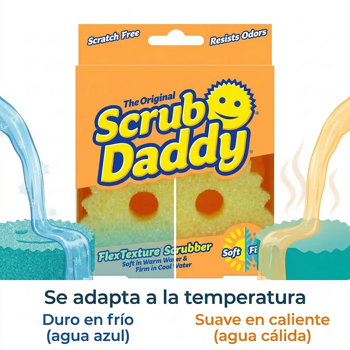 Esponja de Limpieza Scrub Daddy 1 Unidad 4