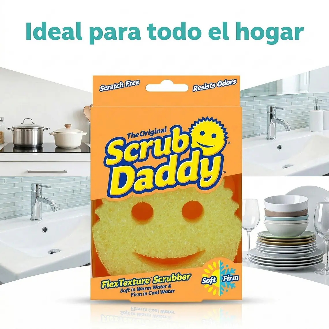 Esponja de Limpieza Scrub Daddy 1 Unidad 6