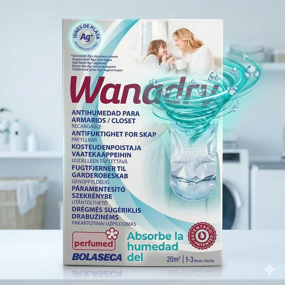 Sistema Antihumedad Bolaseca Wanadry Closets Y Armarios 450g 7