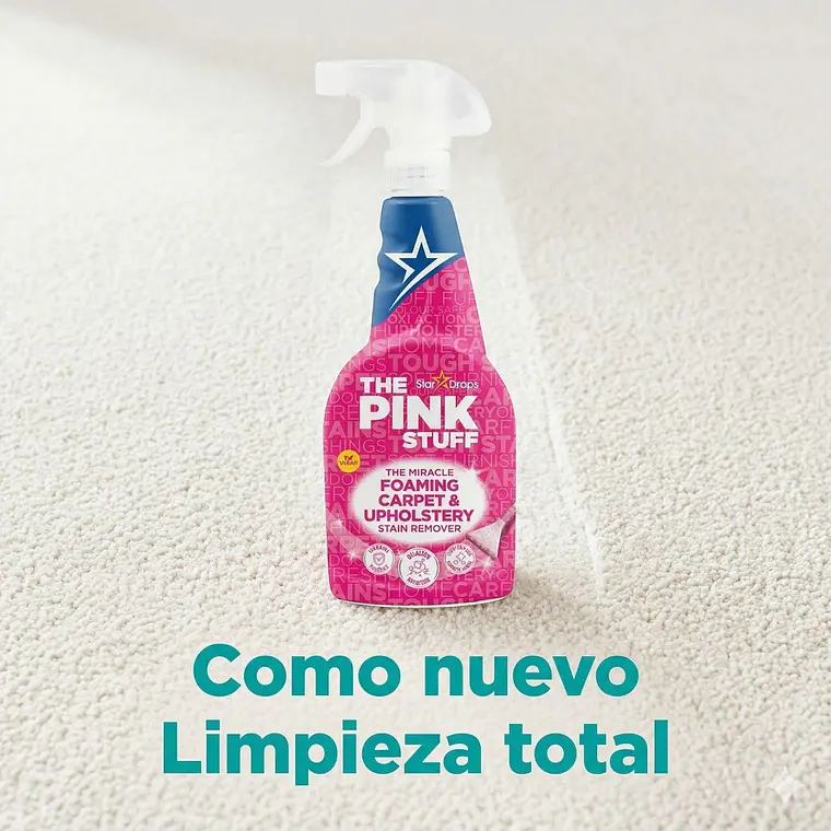Quitamanchas Alfombras Y Tapicerías The Pink Stuff 500 Ml 8