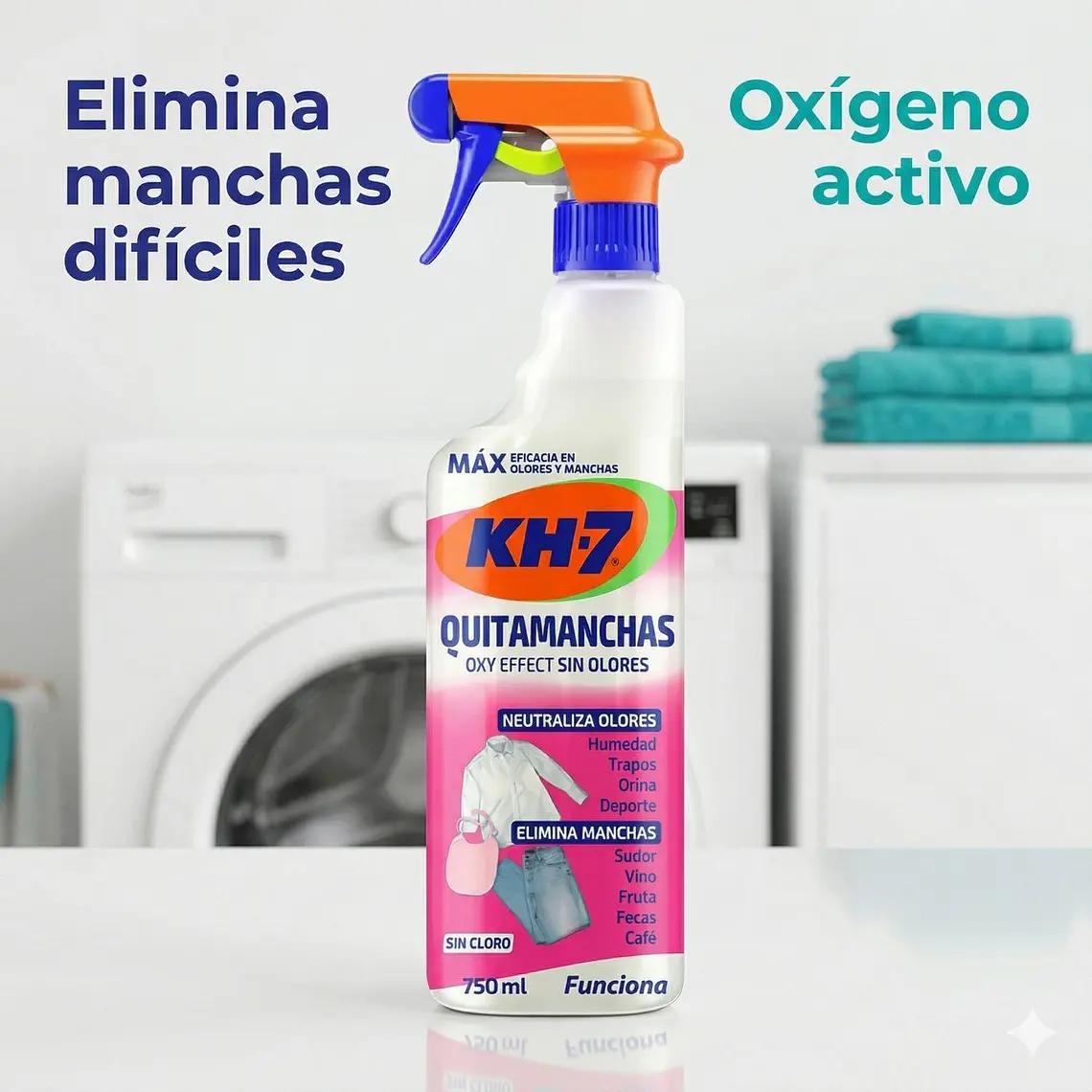 Quitamanchas Oxy Effect Kh7 750 Ml 2