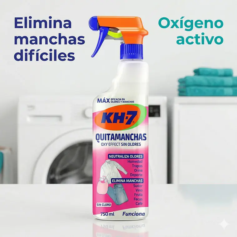 Quitamanchas Oxy Effect Kh7 750 Ml 2
