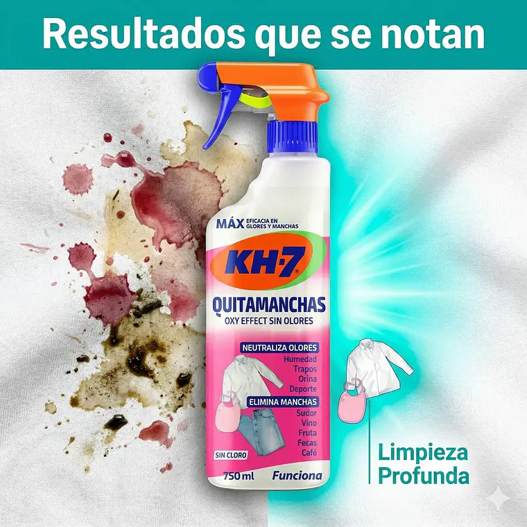 Quitamanchas Oxy Effect Kh7 750 Ml 5