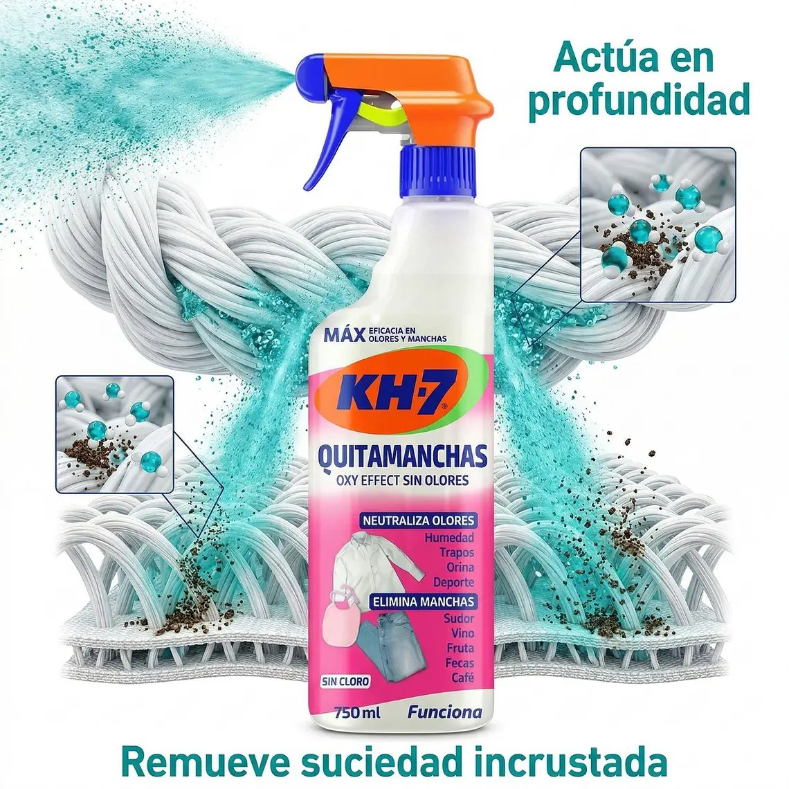 Quitamanchas Oxy Effect Kh7 750 Ml 7