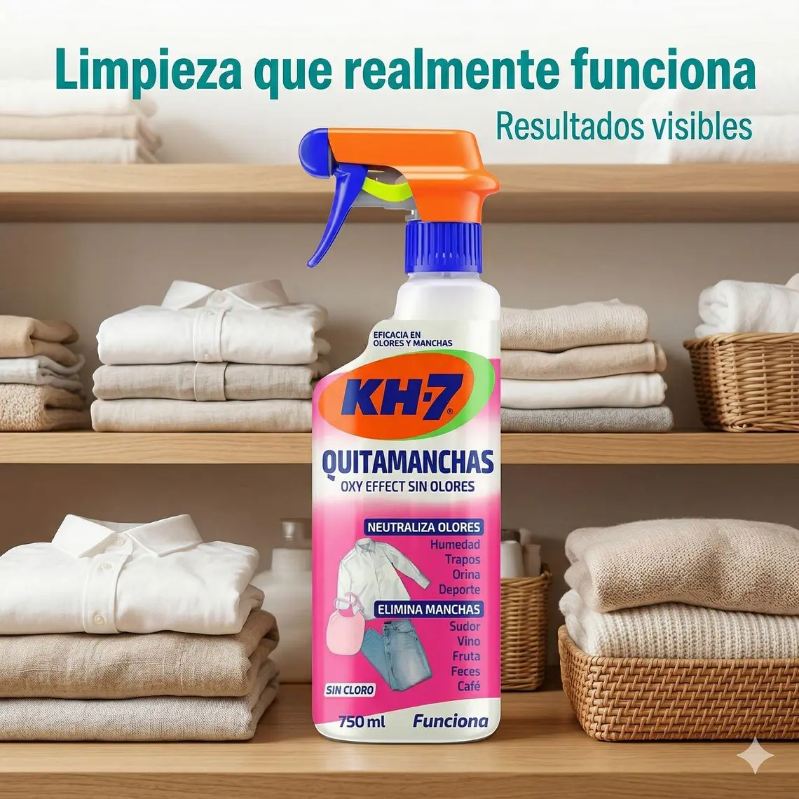 Quitamanchas Oxy Effect Kh7 750 Ml 8