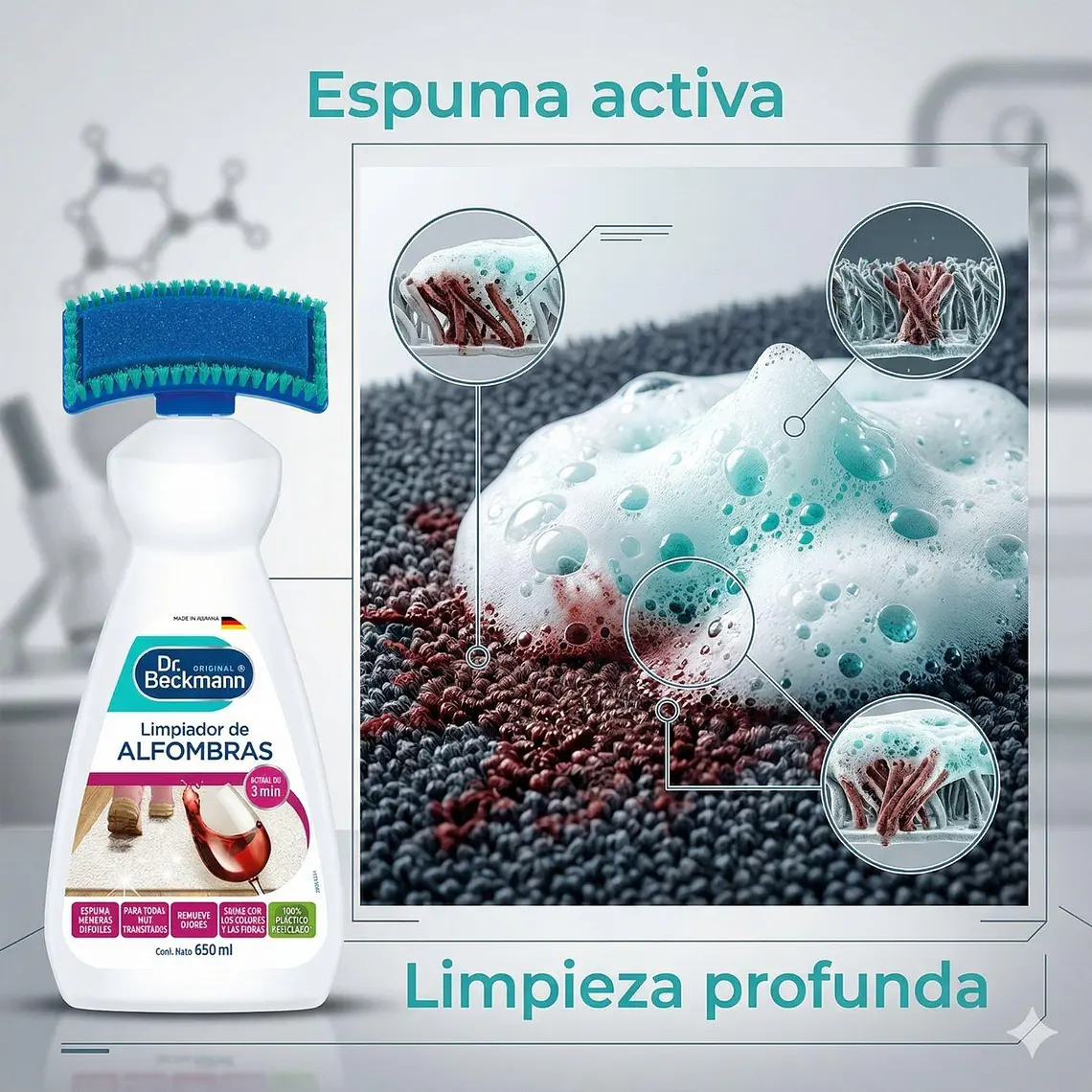 Quitamanchas Alfombras 650 Ml Dr. Beckmann 7
