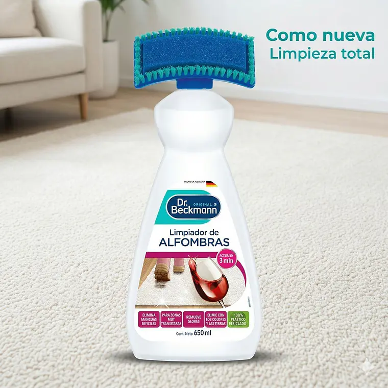 Quitamanchas Alfombras 650 Ml Dr. Beckmann 9