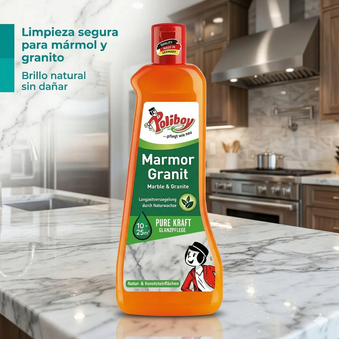 Limpiador De Marmol Y Granito Poliboy 500ml 2