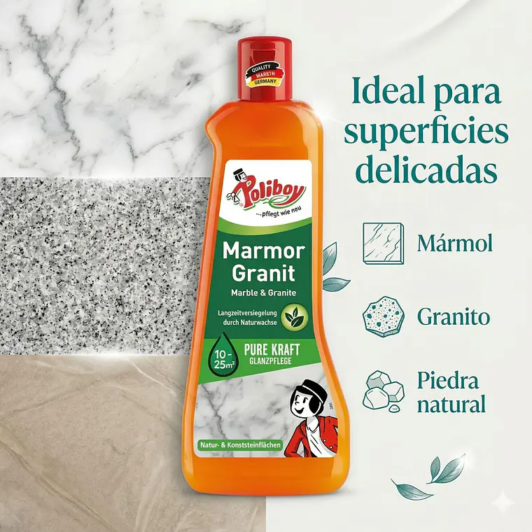 Limpiador De Marmol Y Granito Poliboy 500ml 5