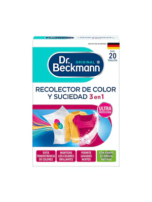Toallitas Atrapa Color Dr. Beckmann 20 Unidades