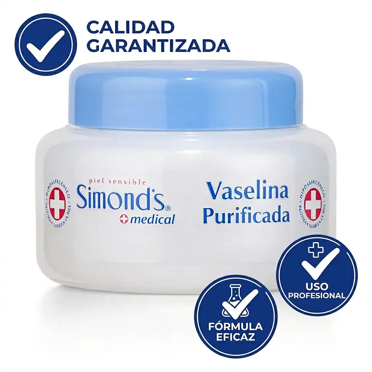 Vaselina Purificada Simonds Pote 110 Ml Protector Dérmico 5