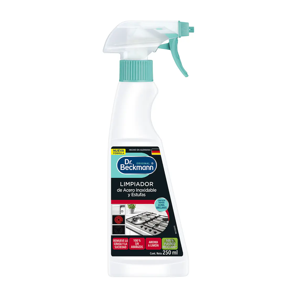 Limpiador Acero Inoxidable Dr. Beckmann 250ml 1