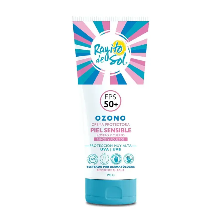 Protector Solar Rayito de Sol para Piel Sensible FPS 50 1
