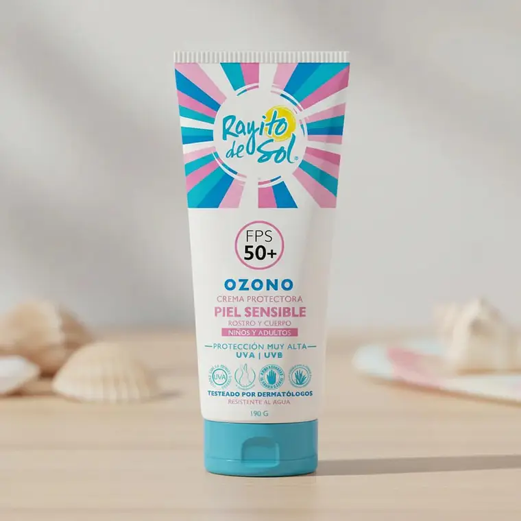 Protector Solar Rayito de Sol para Piel Sensible FPS 50 3
