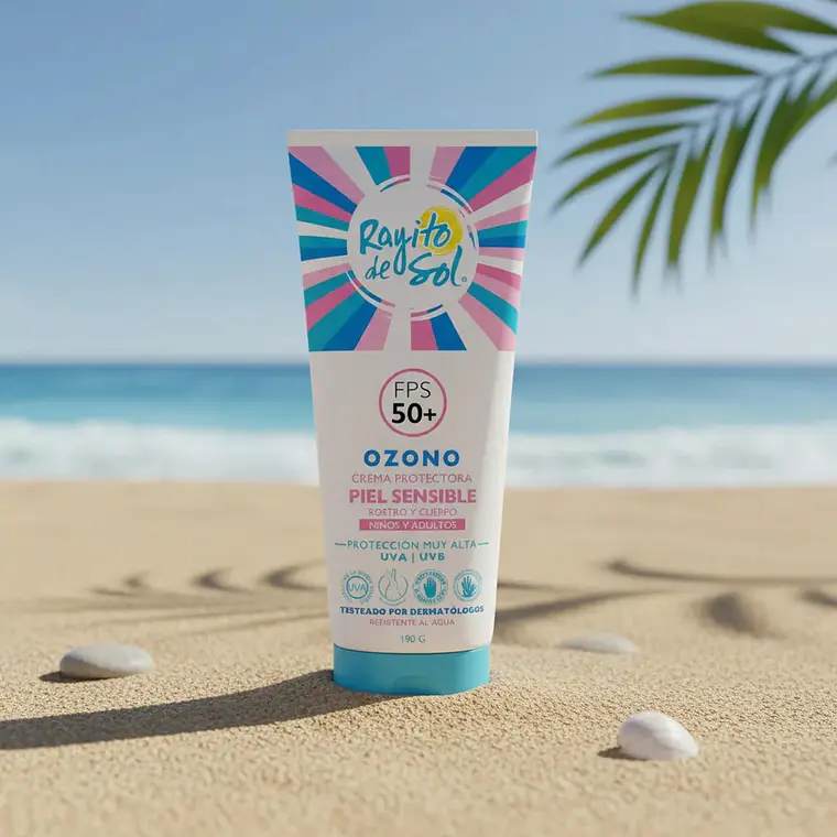 Protector Solar Rayito de Sol para Piel Sensible FPS 50 4