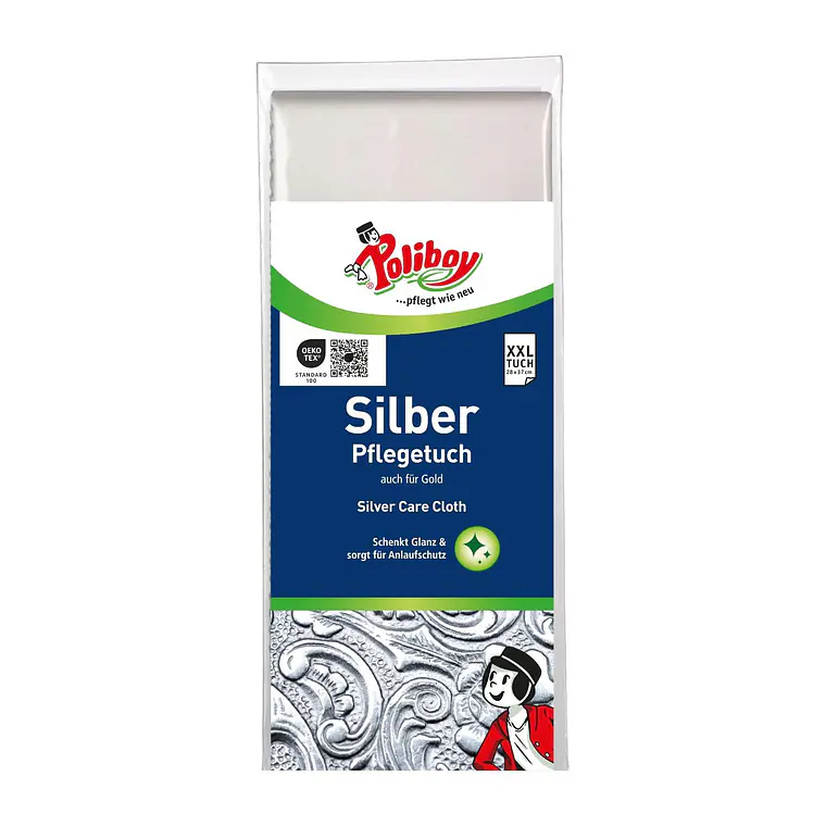 Paño Limpieza Plata Poliboy Brillo Profesional 1