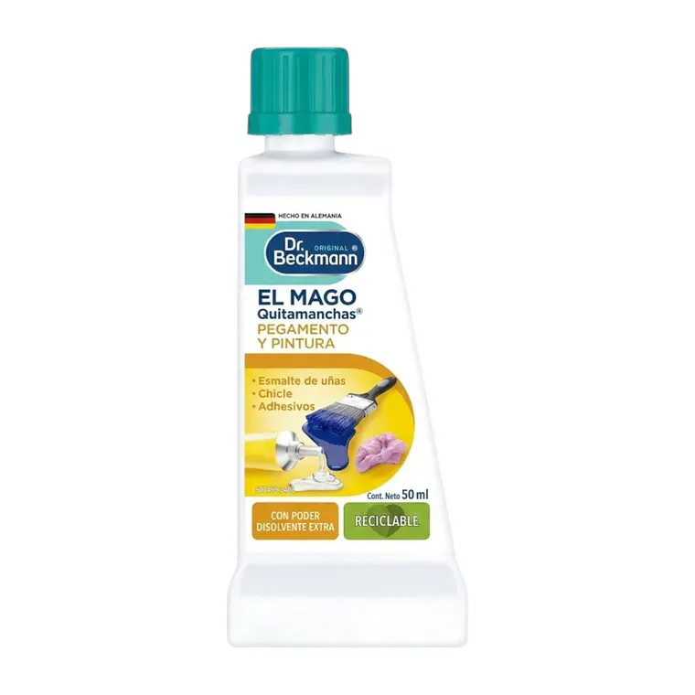 Quitamanchas Pegamento Y Pintura Dr Beckmann 50ml Ropa 1