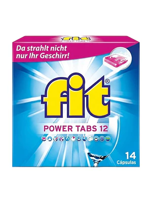 Lavavajillas Cápsulas Fit 14 Un Detergente Lavaplatos