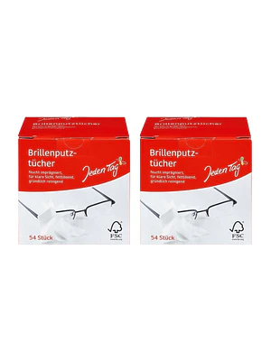 Paños Limpieza De Lentes Jeden Tag 54unid Pack 2unidades