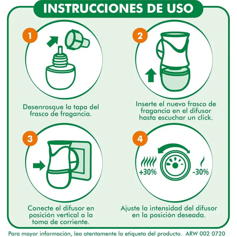 Pack 2 Recargas Air Wick Aroma Bosque Nativo con Aceites Naturales 5