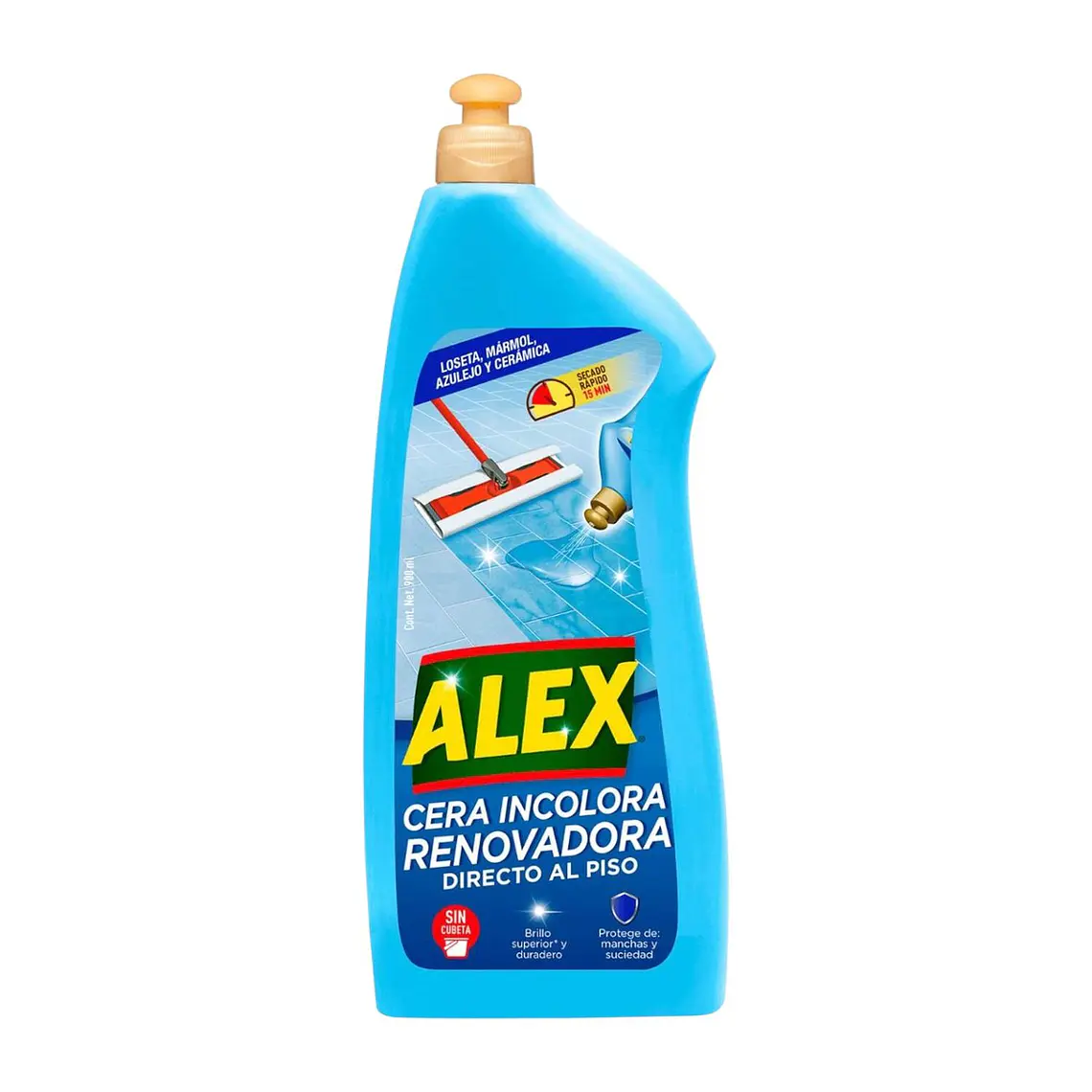 Cera Líquida Incolora Renovadora Alex 900cc 1